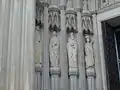 Ébrasement du portail sud de la Cathédrale nationale