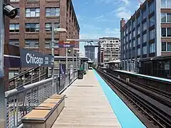 Vue de la station.