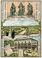 Calendrier des Galeries rémoises, 1891
