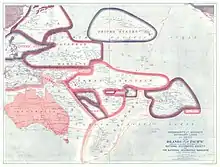 Carte américaine de 1921