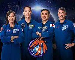 McArthur, Pesquet, Hoshide et Kimbrough