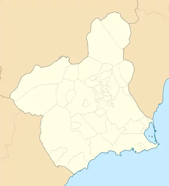 Voir sur la carte administrative de région de Murcie