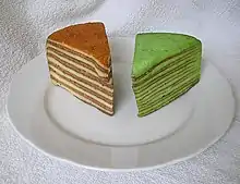 Spekkoek.