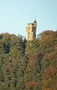 La Spiegelslustturm (ou « Kaiser-Wilhelm-Turm »).