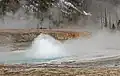 Spouter Geyser en 2015.