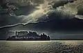 L'ile Saint-Jules après une tempête. Aout 2022.