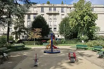 Aire de jeux.