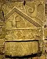 Stèle funéraire IIe siècle. Inscription CIL III, 4226