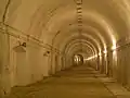 Intérieur du tunnel.