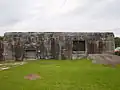 Vue sur un des bunker.