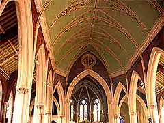 Intérieur de St John the Divine, Kennington
