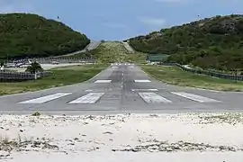 Piste d’atterrissage.
