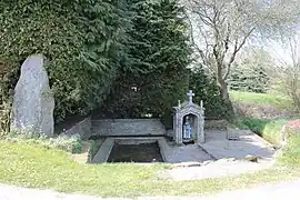 Fontaine Saint-Maurice, Saint-Aubin.