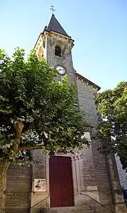 L'église Saint-Bauzille.