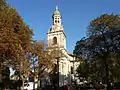 St. Alphege's Greenwich, partie supérieure de la tour par James