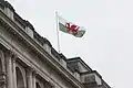 Drapeau gallois pour la fête de la Saint-David (1er&nbsp;mars)