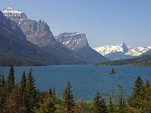 St. Mary Lake.
