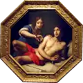 Saint Sebastian apaisé par Sainte Irène, Felice Ficherelli, 1650.