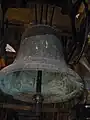 Cloche no 2 fondue en 1837 par Gédéon Morel à Lyon, note : Ré#3, masse : 1 562 kg