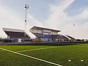 Pelouse du stade du 7-Mars.