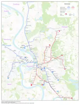 Image illustrative de l’article Métro léger de Düsseldorf