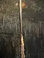 Stalagmite et stalactite