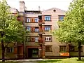 Immeuble de la rue Lomonossov à Riga