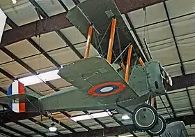 Vue de l'avion.