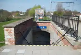 Accès souterrain