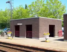 Abri à vélos.