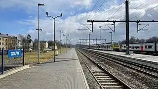 Quais et trains.
