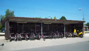 Abri à vélos