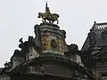 Belgique : statue de Charles Alexandre de Lorraine sur la Grand-Place de Bruxelles.