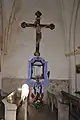 Statue du Christ crucifié.