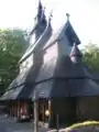 Fantoft nye stavkirke.
