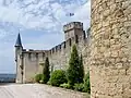 Façade est du château (mai&nbsp;2009)