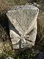 Un autre stećak dans le cimetière du village