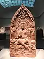 Stèle représentant le Bouddha Maitreya, période des Zhou septentrionaux, Freer Gallery of Art.