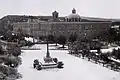 Le couvent de Stella Maris sous la neige en 1934