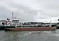 Le Stellamris à quai à Concarneau.