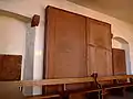 Épitaphes de Robert Ier et de Béatrice de Berg dans l'église de Neustadt an der Weinstraße