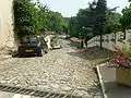 Ancienne rue d'accès à la bastide côté nord.