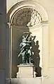 Romulus et Hersilie (enlèvement des Sabines).