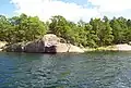 Storö, une île située en sud d'archipel.
