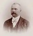 Antoine Iman Storm de Grave en 1879 (1856-1910) 1er&nbsp;lieutenant de cavalerie.