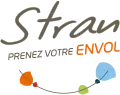 Logo de la STRAN de 2009 à 2024 (le slogan d'origine était : Voyagez par nature !)
