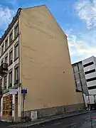 Immeuble d'angle.