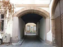 Entrée du passage.