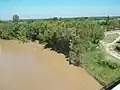 Côte du río Bermejo à Puerto Eva Perón.