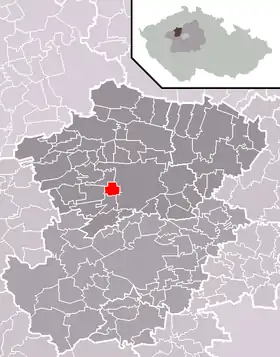 Localisation de Studeněves